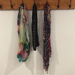 Set of Fall Scarves